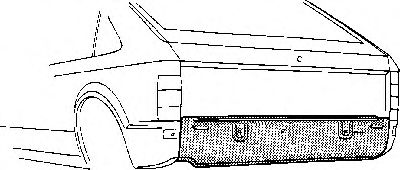 VAN WEZEL 3727140 -  Задняя стенка